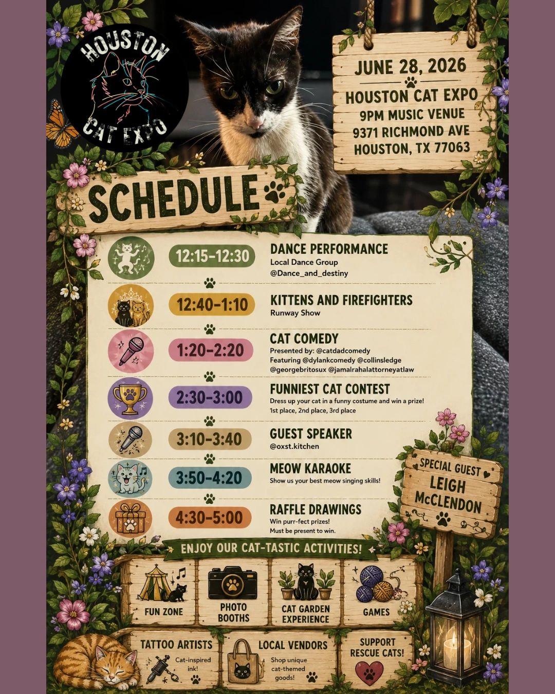 Houston Cat Expo at Bad Astronaut
